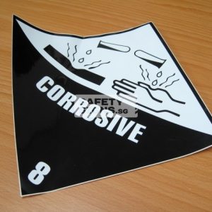 Corrosive 8. Vinyl Sticker.