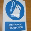 Wear Hand Protection. Aluminum - Suitable for outdoor use.