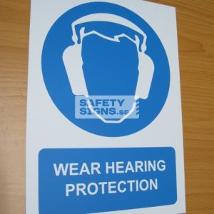Wear Hearing Protection. Aluminum - Suitable for outdoor use.