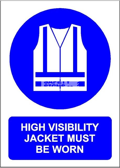 High Visibility Jacket Must Be Worn. Aluminum - Suitable for outdoor use.