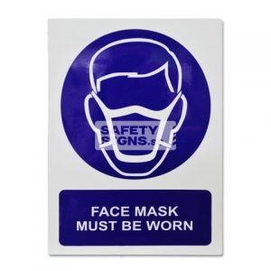 Face Mask Must Be Worn. Aluminum - Suitable for outdoor use.