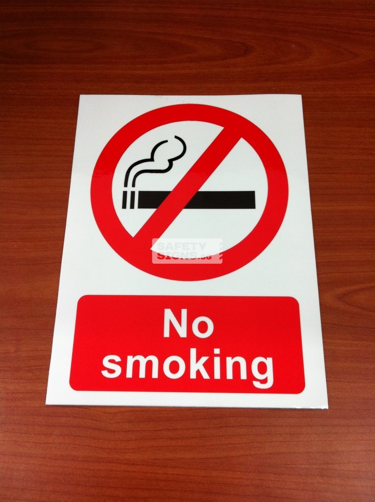 No Smoking. Vinyl Sticker.
