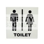 Toilet Unisex . Acrylic - Suitable for indoor use.