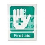 First Aid, Vinyl Sticker.