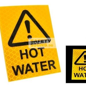 Hot Water, Vinyl sticker.