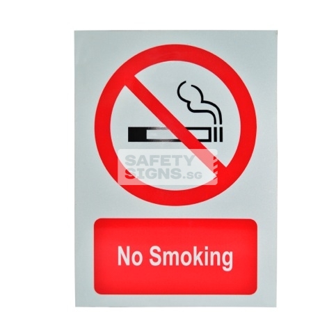 No Smoking By Law. Aluminum - Suitable for outdoor use.