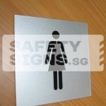 Toilet Female. Acrylic - Suitable for indoor use.