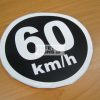 60km/h, Vinyl Sticker.