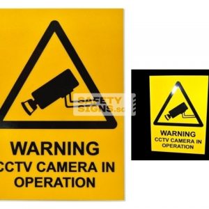 Warning CCTV Camera In Operation (W142_ACR)