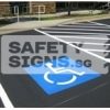 Handicap Parking Lot Stencil (LTA004_Stencil)