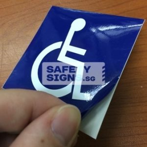handicap Label (LL058_VNL33)