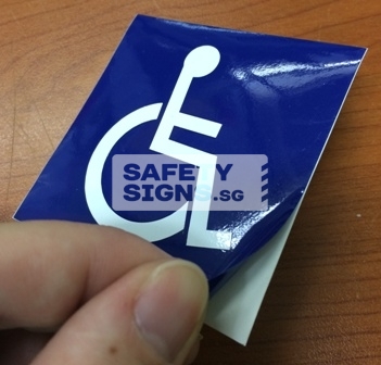 handicap Label (LL058_VNL33)