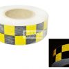 Diamond Tape Printed - Yellow / Black