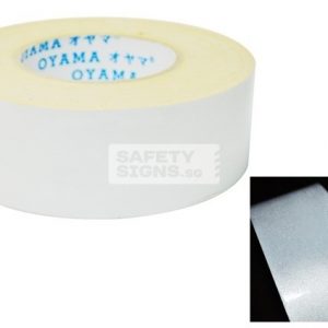 Reflective Tape Solid - White