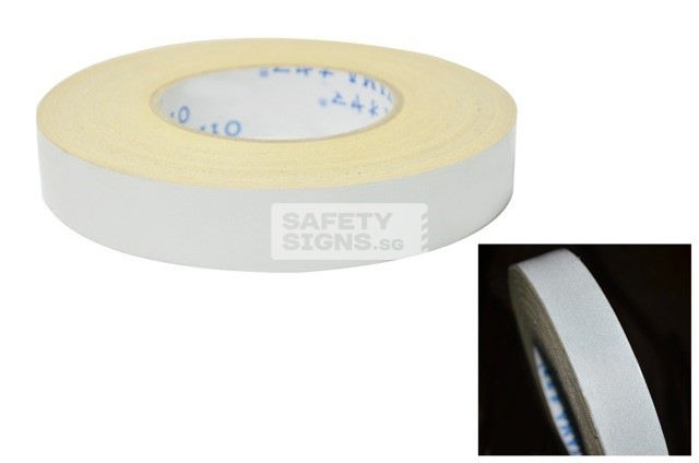 Reflective Tape Solid - White