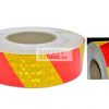 Diamond Tape Printed - Red / Yellow